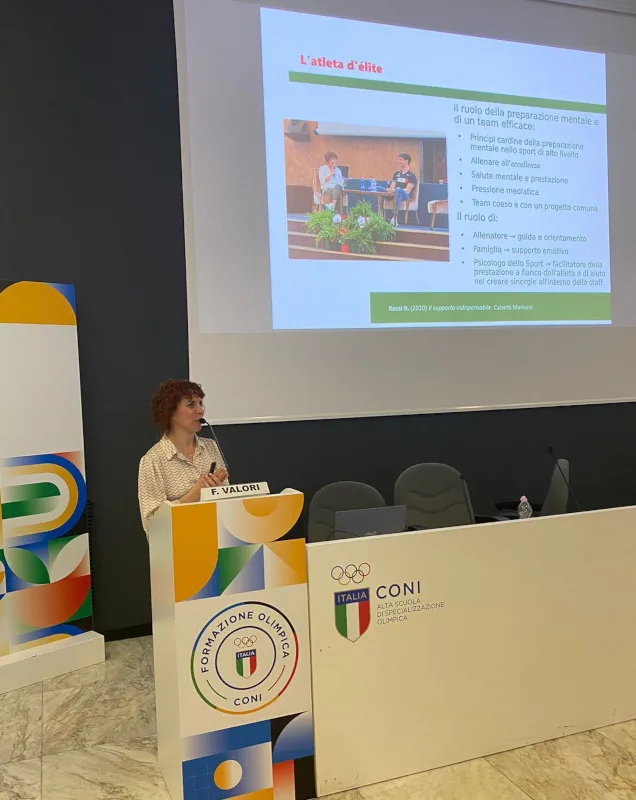 Momento dell'edizione 2023 di L'atleta al centro